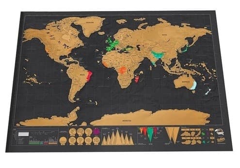 Scratch World Map Travel Edition 2,48€ στο Tomtop