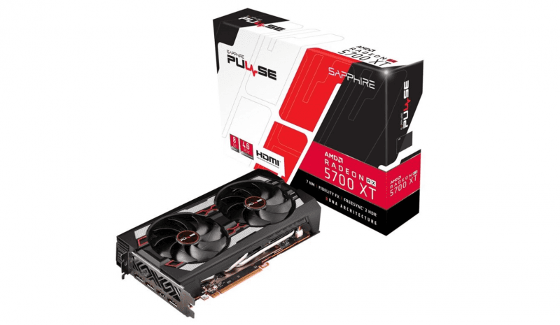 Sapphire VGA Radeon RX 5700 XT 8G Pulse ΠΛΑΙΣΙΟ 369 ευρω και δωρο παιχνιδι.