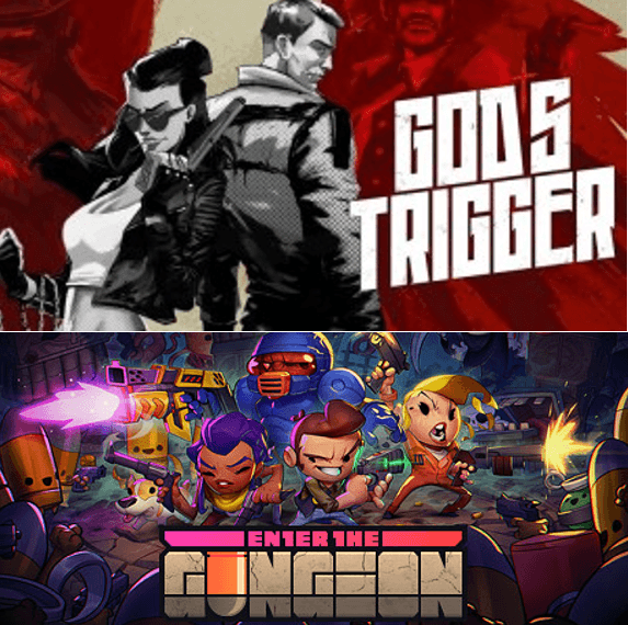 Δωρεάν δύο παιχνίδια από την Epic Games, τα: Enter the Gungeon και God'sTrigger
