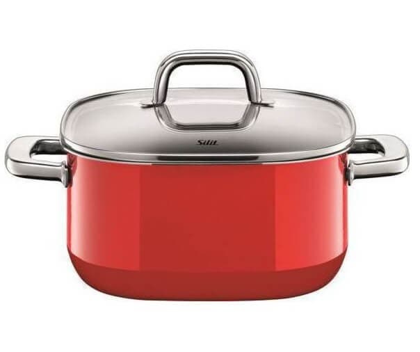 Ημίχυτρα Silit Quadro Red 22cm με 67.6€ από plus4u.gr