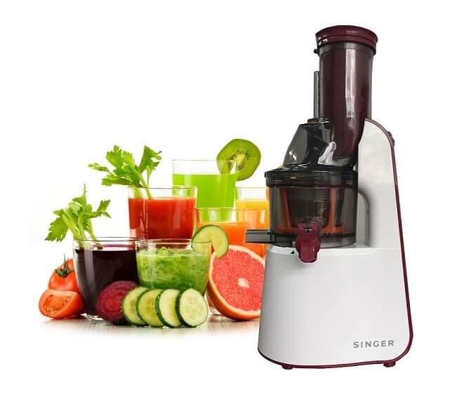 Αποχυμωτής Singer SJW 200 Slow Juicer με 179€ από electrostudio.gr