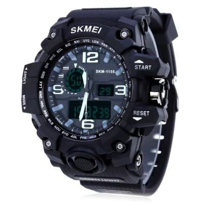 Skmei 1155 Black Sports Watch 4,14€ στο Gearbest