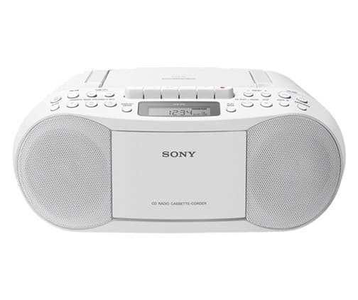 Sony CFD-S70 White CD Ραδιοκασετόφωνο 69,90€ - Κωτσόβολος