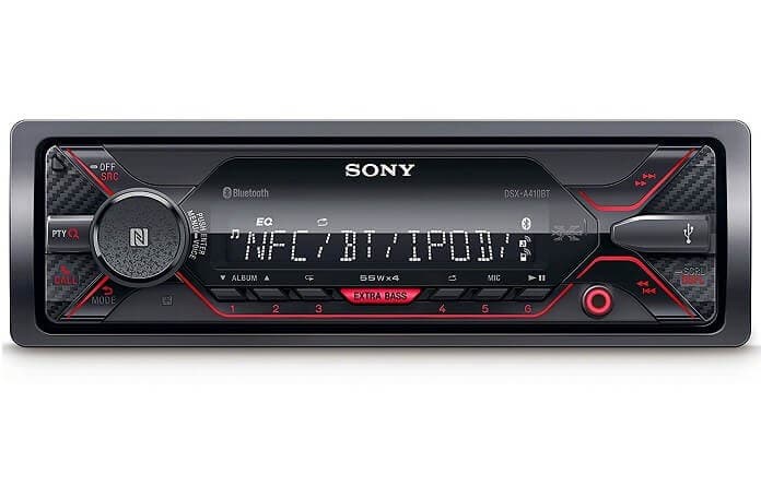 Sony DSX-A410BT Car Radio (Bluetooth, NFC, USB, AUX) 61€ - Amazon DE