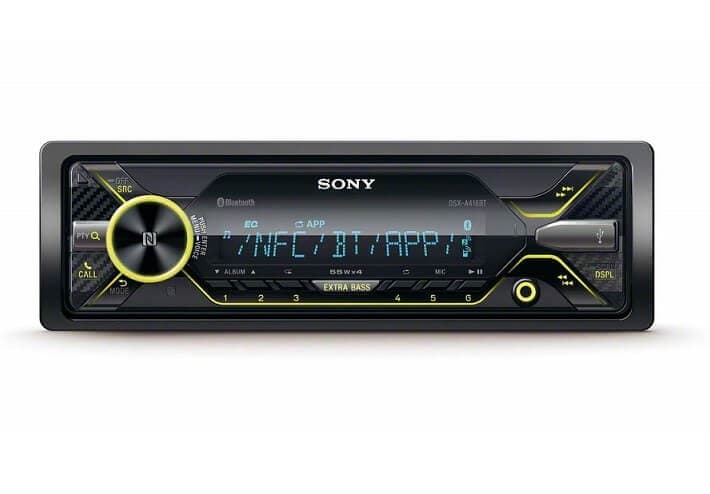 Sony DSX-A416BT Car Audio (Bluethooth, NFC, USB AUX-IN) 73€ @ amazon.co.uk