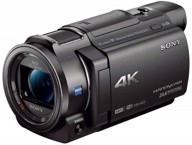 Sony FDR-AX33 4K βιντεοκάμερα 471€ @ amazon.es