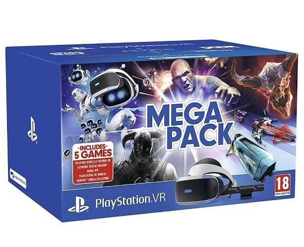 Sony PlayStation VR Mega Pack 259€