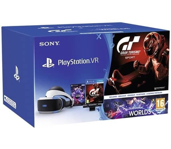 Sony Playstation VR PS4 + Camera V2 + VR Worlds + GT Sport + 50€ δωροεπιταγή με 259€ από Κωτσόβολο