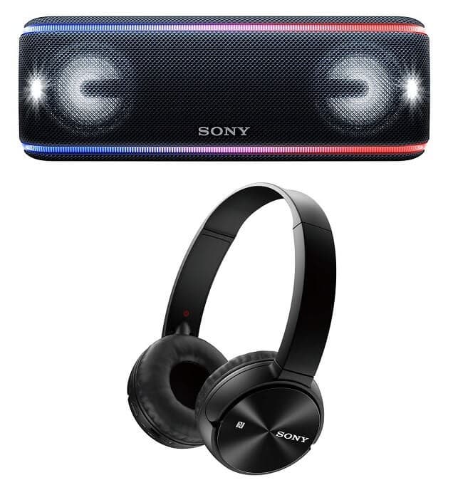 Φορητό ηχείο Sony SRS XB41 + Ασύρματα Ακουστικά Sony MDR-ZX330BT 191,14€ @ amazon.de