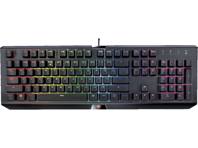 Trust GXT 890 Μηχανικό πληκτρολόγιο RGB 45€ - Media Markt