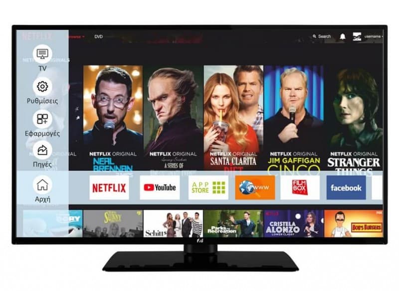 Τηλεόραση F&amp;U FL2D5805UH 58” 4K 329€ - Praktiker