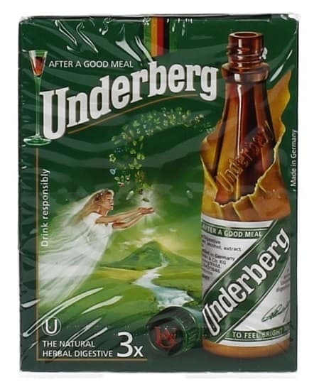 2 συσκευασίες Απεριτίφ φιαλίδια Underberg 3 x 20ml με 6,66€ και δώρο επιταγή AB αξίας 6€ στον Βασιλόπουλο