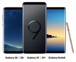 Samsung Galaxy S9 / S9+ / S8 / S8+ / Note 8 με -20% με χρήση πιστωτικής κάρτας - Vodafone