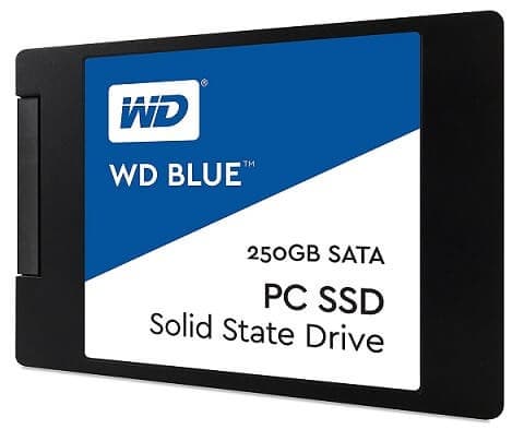 Western Digital Blue 250GB SSD 78,37€ @ amazon.es