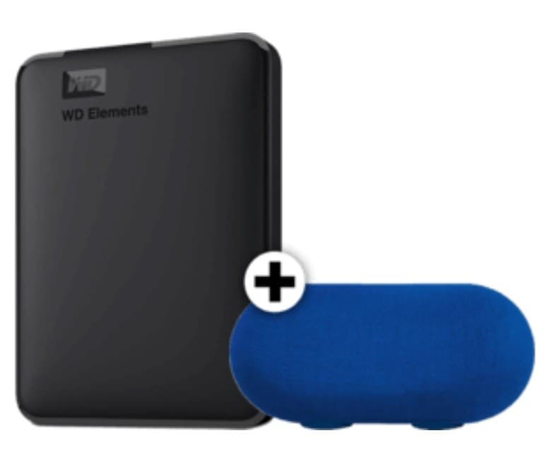 Εξ. Δίσκος WD Elements 1TB + Ασύρματο Ηχείο Crystal Audio 49€ - Media Markt