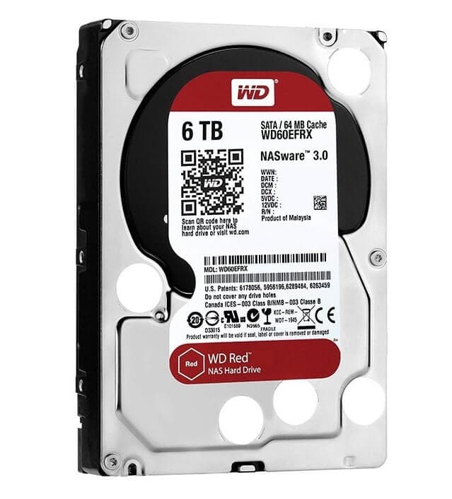Western Digital Red NAS 6TB Δίσκος 3.5'' SATA III 125€ - Public