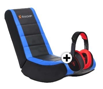 Καρέκλα Gaming X-Rocker V Rocker + Ακουστικά Turtle Beach Recon 320 με 34,90€ στα Media Markt