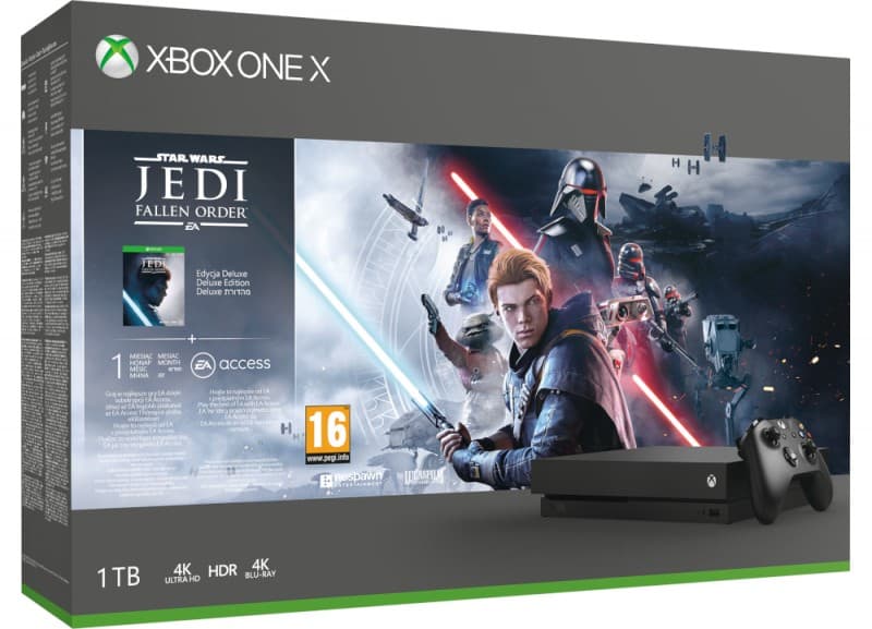 Xbox One X 1TB + Star Wars Jedi: Fallen Order @ amazon.fr