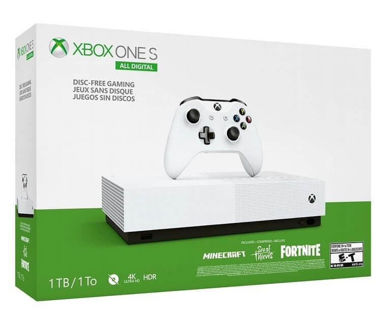 Xbox One S All-Digital Edition 129€ και Xbox One X 1TB 329 @  Microsoft Store.fr