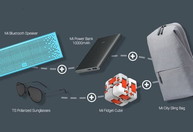 Πακέτα με προϊόντα Xiaomi (Backpack, Ηχεία, Power Bank, Action Cam κλπ) από 79,90€ στο Mi Store Greece