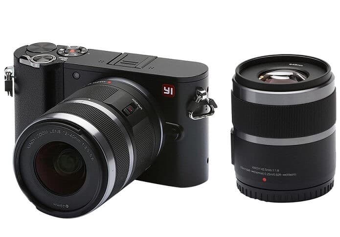 Yi M1 Mirrorless Camera με 2 φακούς (12-40mm f/3.5-5.6 + 42.5mm f/1.8) 309,69€ από το YI Offical Store μέσω Amazon Ισπανίας