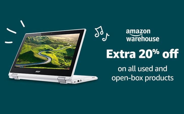 Έκπτωση 20% σε όλα τα μεταχειρισμένα @ Amazon UK/ DE/ FR/ IT