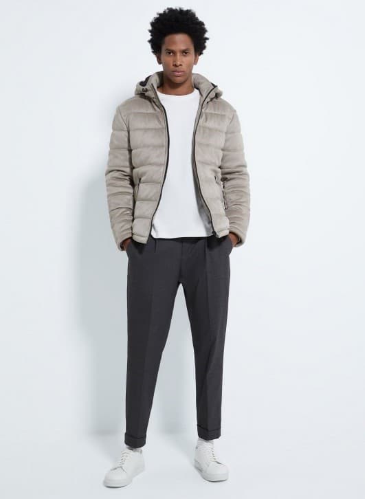 Ανδρικό μπουφάν καπιτονέ σε 3 χρώματα 35.97€ @ Zara