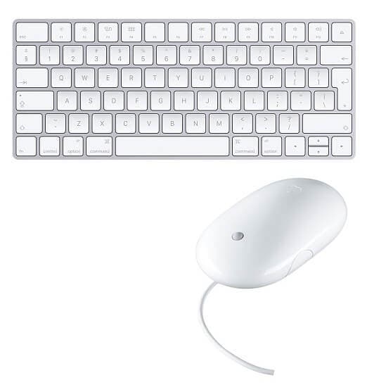 Apple Mighty Mouse 42€ και Apple Magic Keyboard (Ασύρματο - Αγγλικό) 84€ από Public