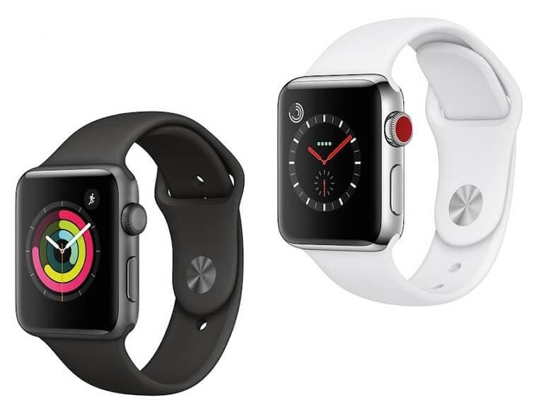 APPLE Watch Series 3 GPS 38 / 42mm με 279€ / 309€ από Γερμανό