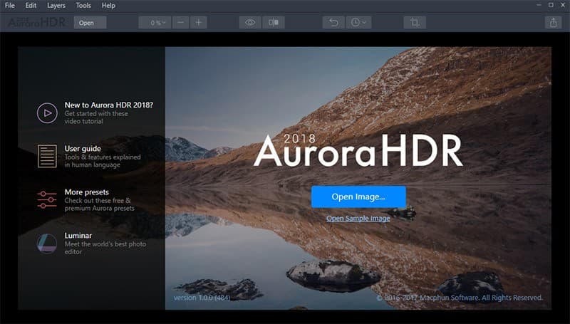 Aurora HDR 2018 Windows/Mac, Skylum
