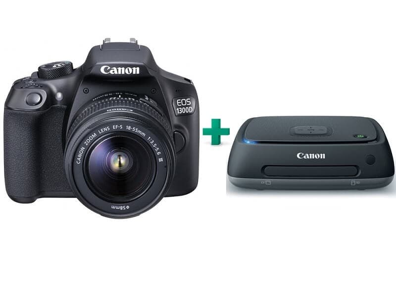 DSLR Canon EOS 1300D Kit 18-55mm III + Canon CS100 Connect Station 399€ - Public