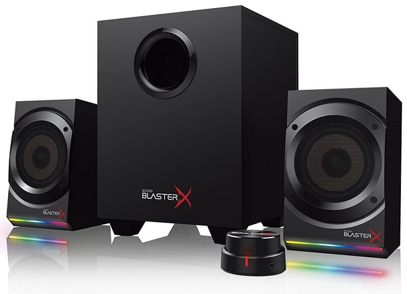 Ηχεία 2.1 Creative Sound BlasterX Kratos S5 RGB 110€ από Public