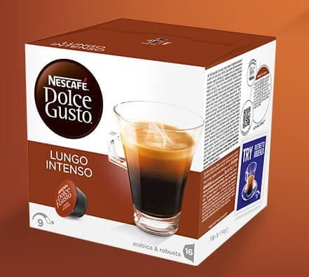 Με κάθε παραγγελία στο dolce-gusto.gr δώρο 1 πακέτο καψουλών Lungo Intenso