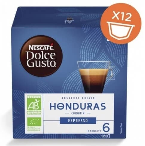 Με κάθε παραγγελία στο dolce-gusto.gr δώρο ένα πακέτο με κάψουλες Espresso Honduras