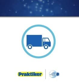 Δωρεάν μεταφορικά στα Praktiker για περιοχές κοντά σε καταστήματα