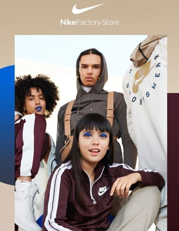 Έκπτωση -30% στα καταστήματα Nike Factory Store
