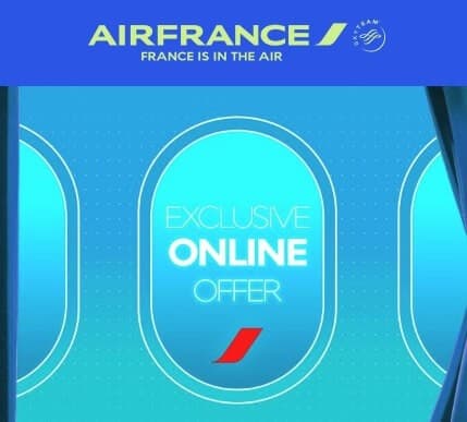 Έκπτωση έως 20% στις πτήσεις από Αθήνα με την Air France