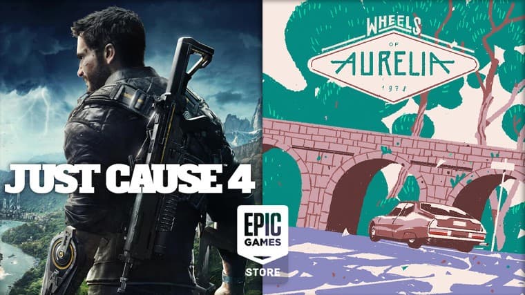 Δωρεάν τα Just Cause 4 Standard Edition &amp; Wheels of Aurelia (@epicgames)