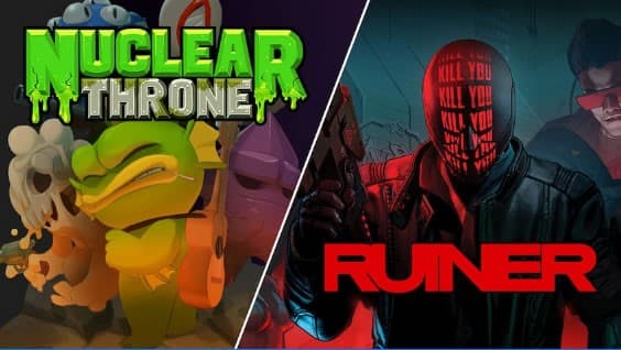 Δωρεάν τα Nuclear Throne &amp; RUINER - EPIC Games