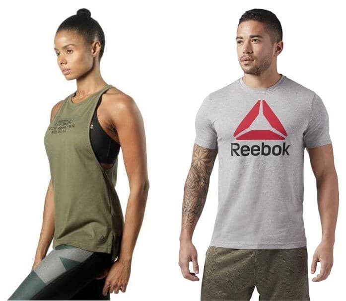 Extra -25% στα εκπτωτικά είδη της Reebok (παραδείγματα)