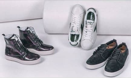 DC, Diadora &amp; Pantone sneakers με extra -20% στο Factory Outlet