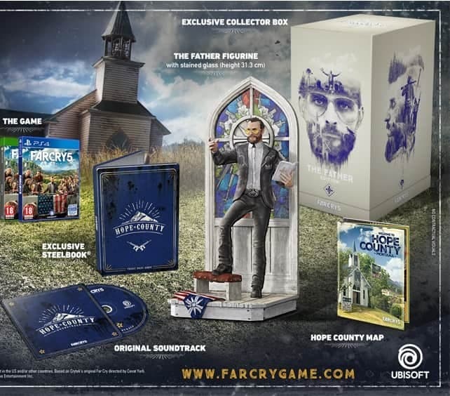 Far Cry 5 - The Father Edition PS4/XONE 89€ @ amazon.co.uk