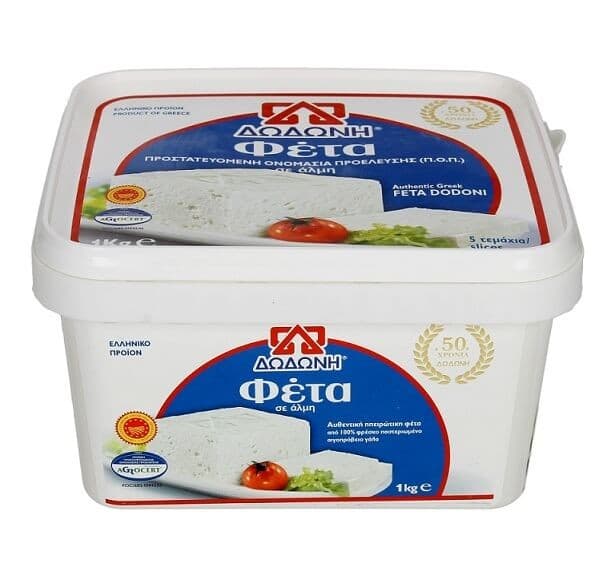 Φέτα ΔΩΔΩΝΗ σε άλμη 1kg 10,88€ και δώρο 180 πόντοι ΑΒ αξίας 5,40€ στον Βασιλόπουλο