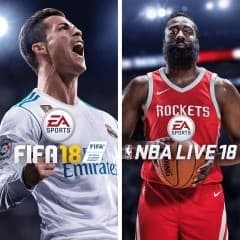 FIFA 18 + NBA LIVE 18 (Ψηφιακή μορφή) 30€ @ PS Store