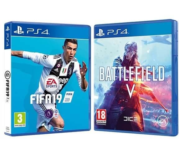 FIFA 19 + επιλογή από Battlefield V, NBA 2K19, WWE 2K19, Starlink (PS4/Xbox One) 66€ @ ShopTo.net