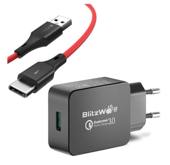 Φορτιστής BlitzWolf BW-S5 + καλώδιο 3A USB Type-C 3,62€ και άλλες προσφορές στο Banggood