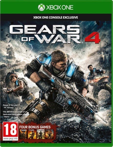 Gears of War 4 (Xbox One) 37€ @ Zavvi
