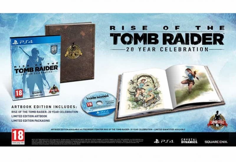 Rise Tomb Raider: 20 Year Celebration ή Pokemon Sun/Moon 3DS 19,90€ -- Γερμανός