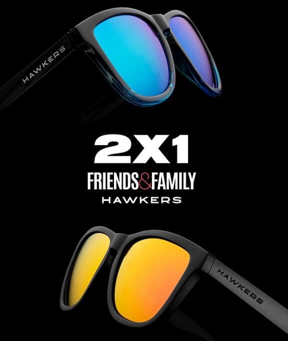 1+1 δώρο στα γυαλιά ηλίου Hawkers
