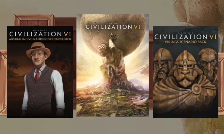 Civilization VI + 2 DLC + 6 ακόμα παιχνίδια για PC (Steam) 10€ @ Humble Monthly